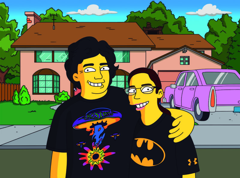 Simpsons Custom Portrait