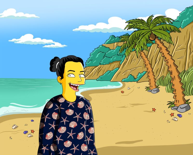 Simpsons Custom Portrait